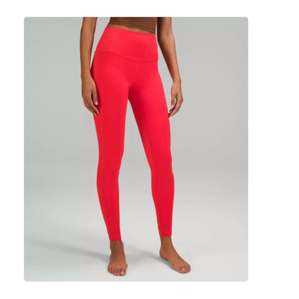 Lululemon Align Red High-Rise Pants 28”